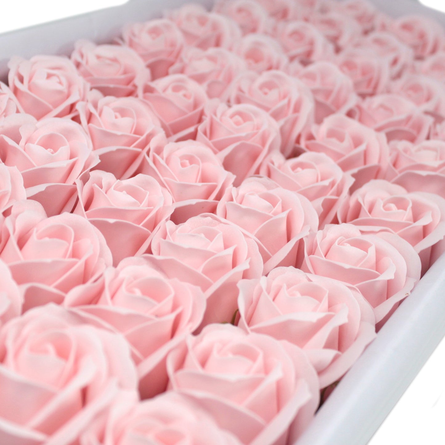 Mittelgroße Deko-Bastelblume - Rosa