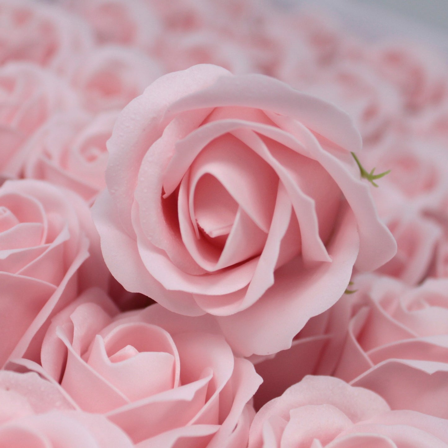 Mittelgroße Deko-Bastelblume - Rosa