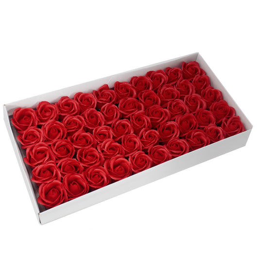 Mittlere Deko-Bastelblume - Rot