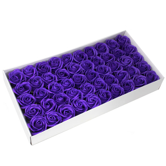 Mittlere Deko-Bastelblume - Violett
