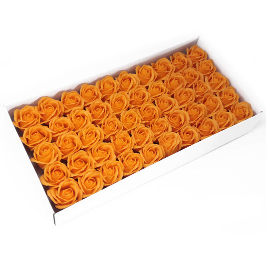 Mittlere Deko-Bastelblume - Orange
