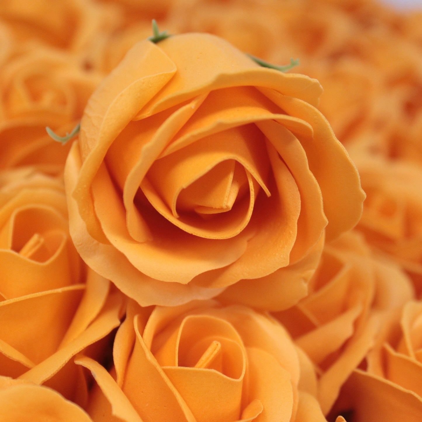 Mittlere Deko-Bastelblume - Orange