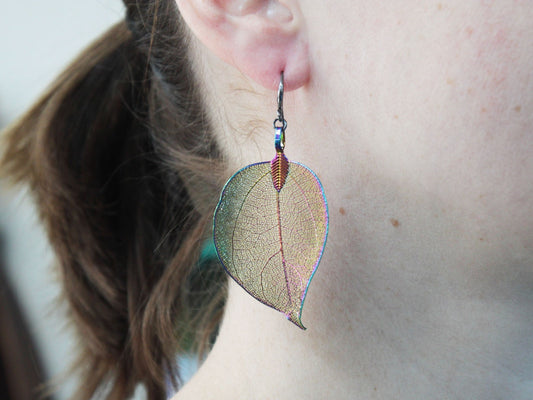 Boucles d'oreilles - Value Leaf - Or