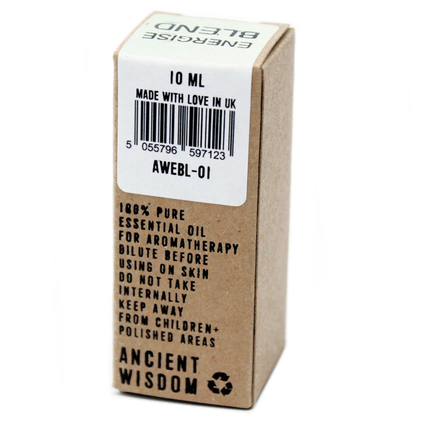 Mélange d'huiles essentielles 10 ml - Coffret - Énergisant