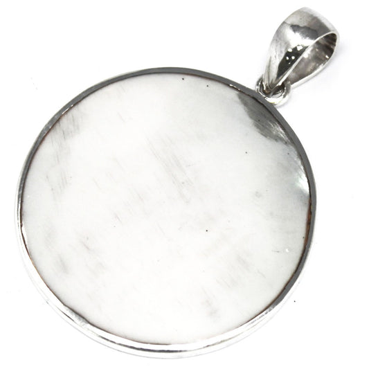 Pendentif Arbre de Vie en Argent 30 mm - Nacre
