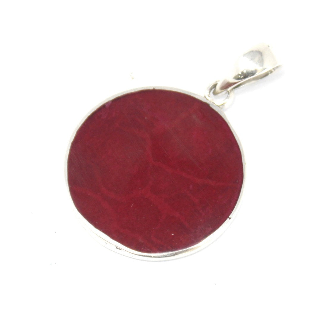 Pendentif Arbre de Vie en Argent 22 mm - Effet Corail