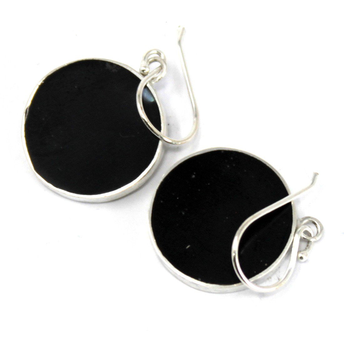 Boucles d'oreilles Arbre de Vie en Argent 15 mm - Abalone