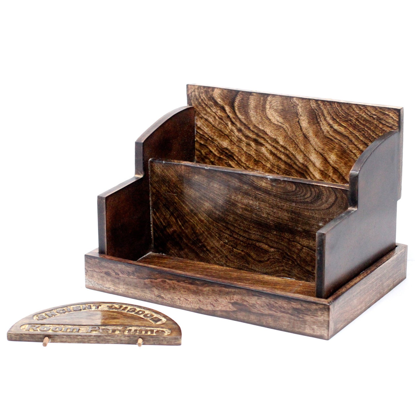 Holzdisplay für 24 Raumdüfte