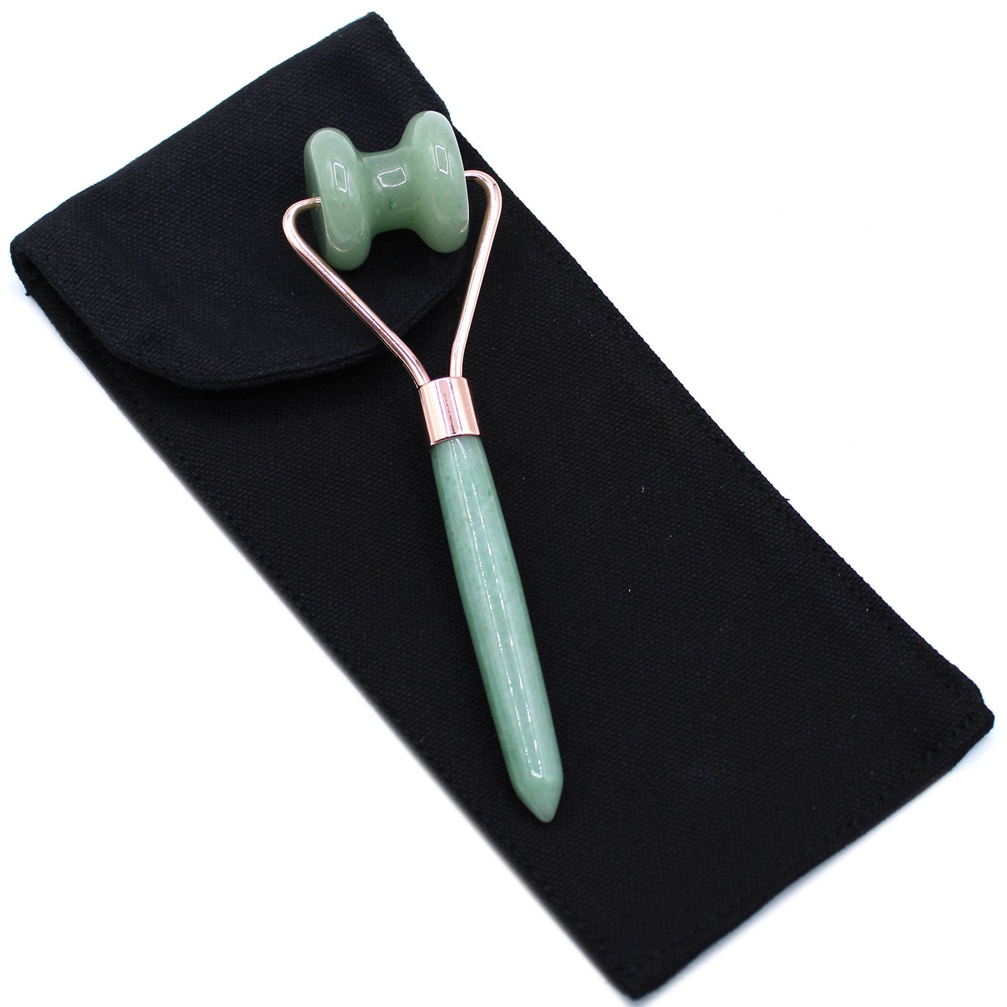 Rouleau facial en pierres précieuses - Jade