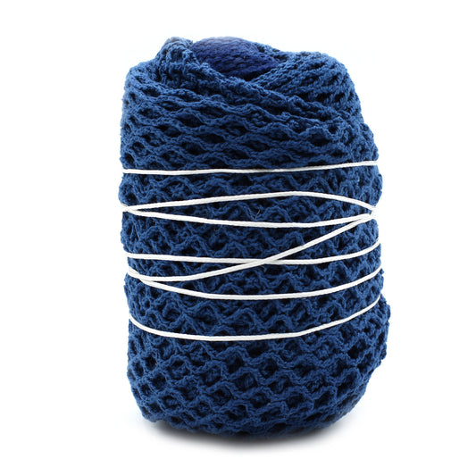 Sac en maille pur coton - Denim