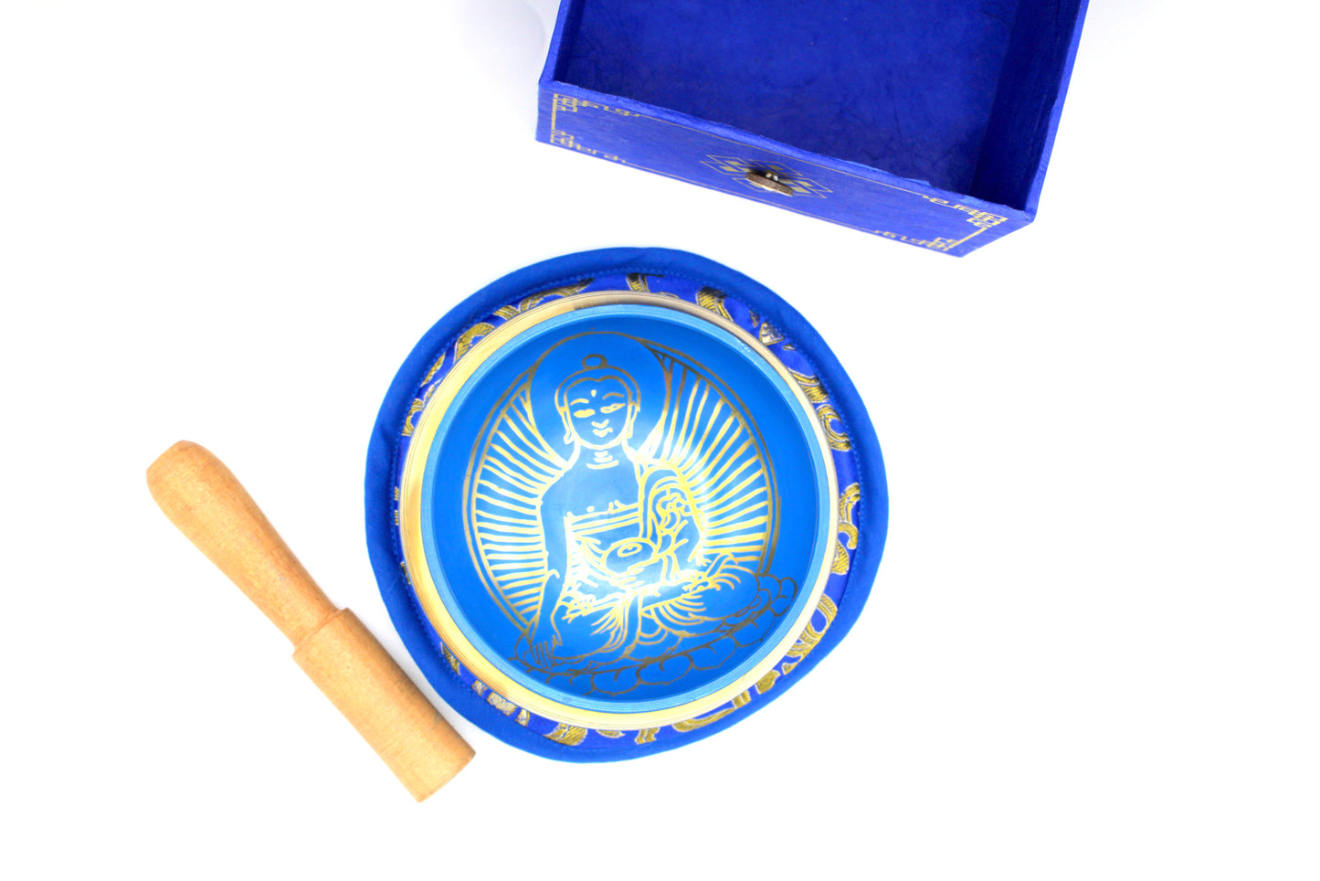 Cuenco tibetano set - Medicina Buda 10cm (min 500gm)