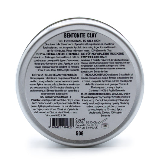 Argile bentonite 80 g