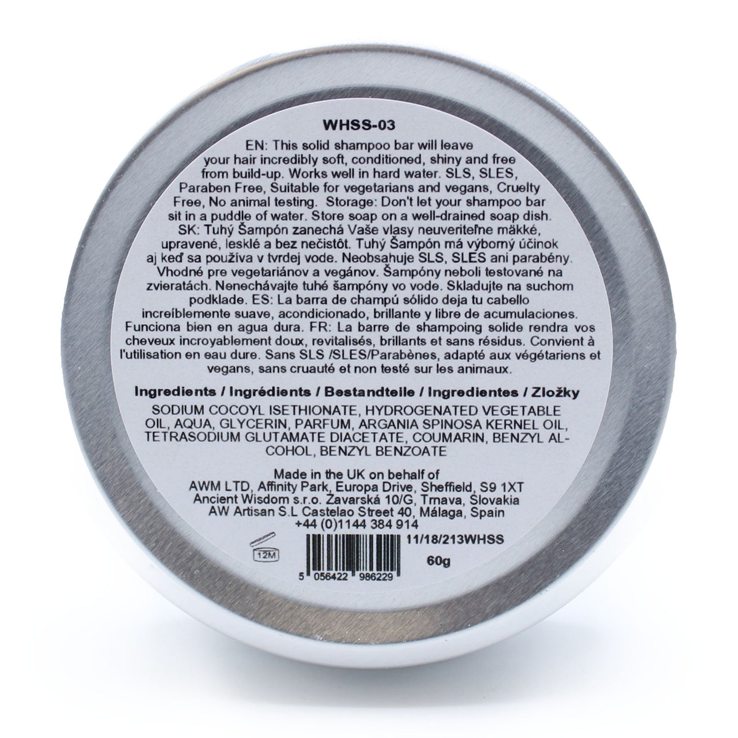 Shampoing solide Wild Hare - Noix de coco
