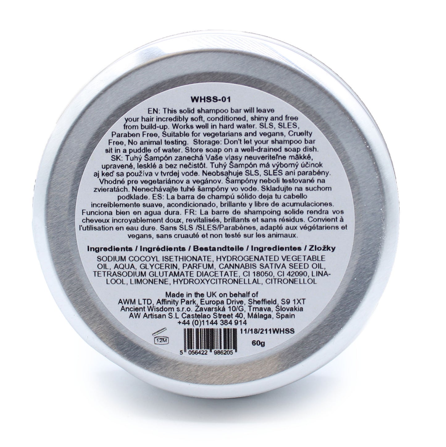 Shampoing solide Wild Hare - Orchidée