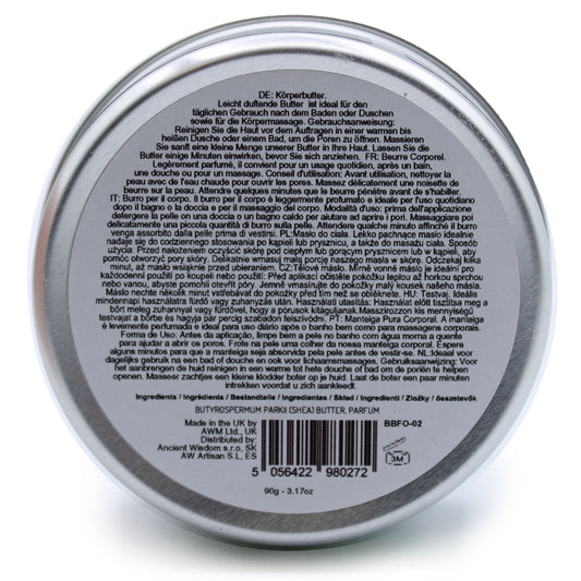 Beurre corporel parfumé au karité 90 g - Mangue