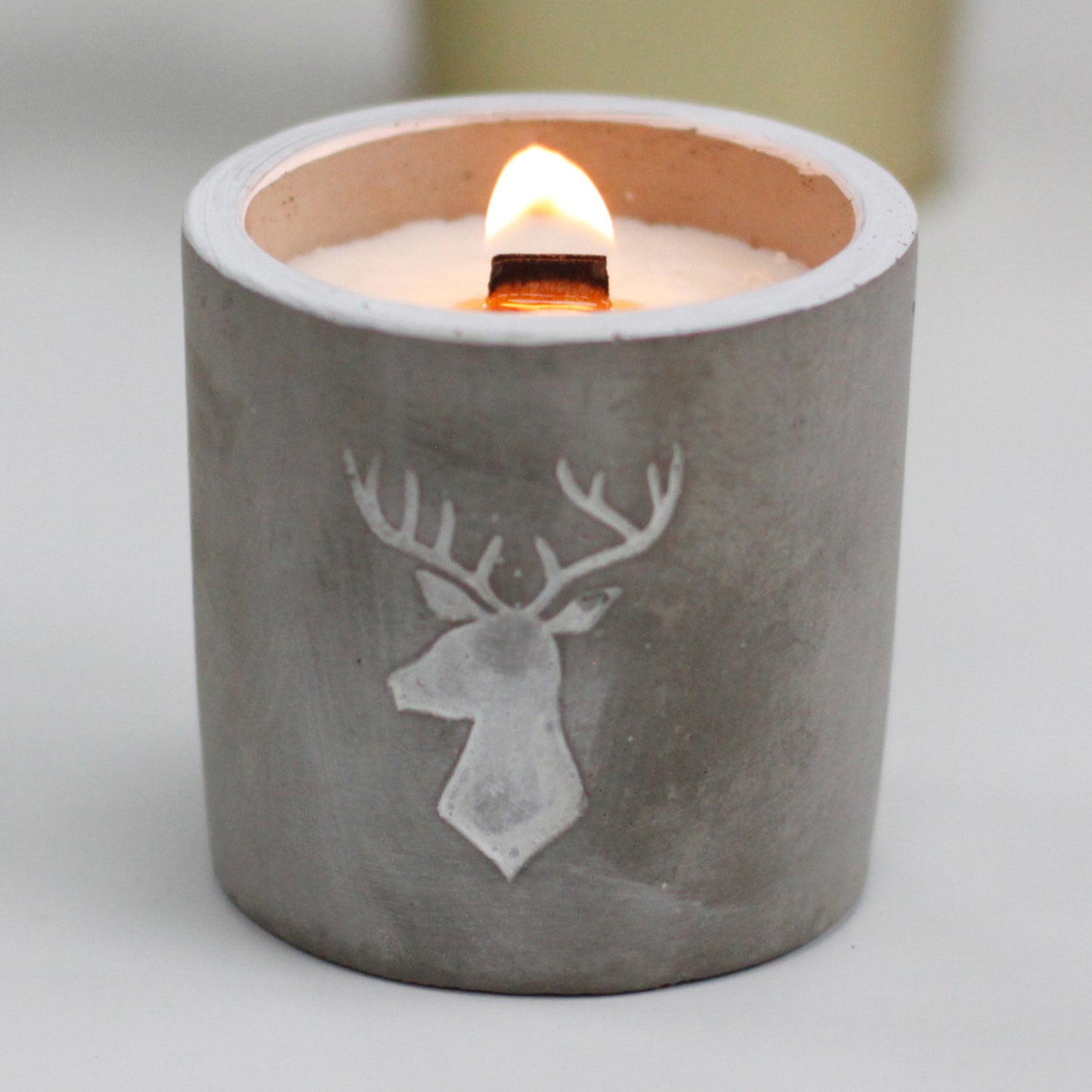 Pot moyen - Tête de cerf - Whisky et fumée de bois