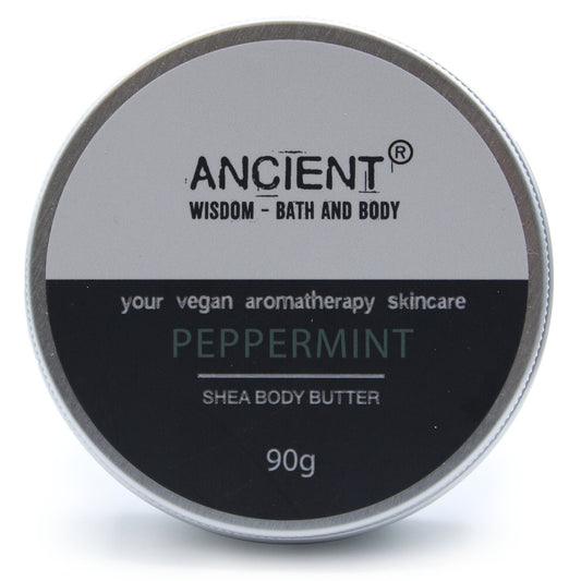 Manteca Corporal de Karité Aromaterapia 90g - Menta