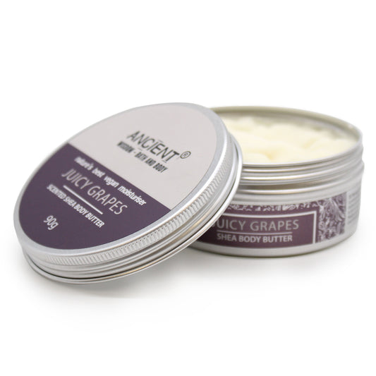 Beurre corporel parfumé au karité 90 g - Raisin