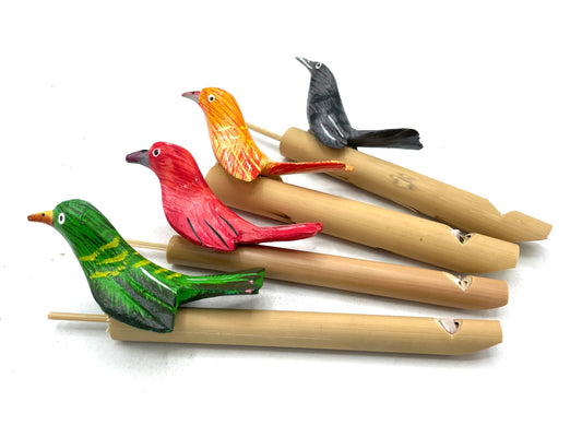 Sifflets pour oiseaux - 4 assortis