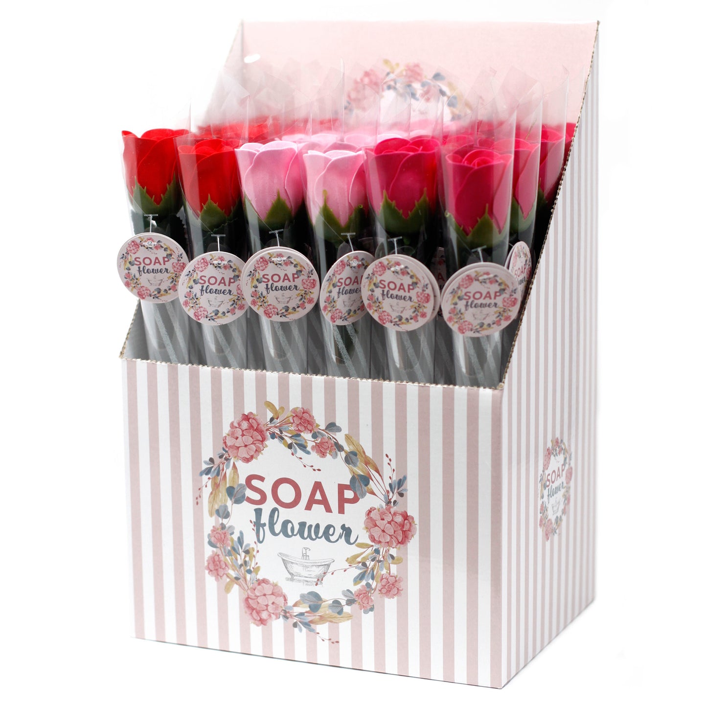 Fleur de savon - Petites roses (couleurs assorties)