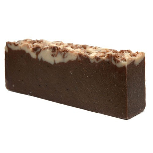 Barre de savon au chocolat