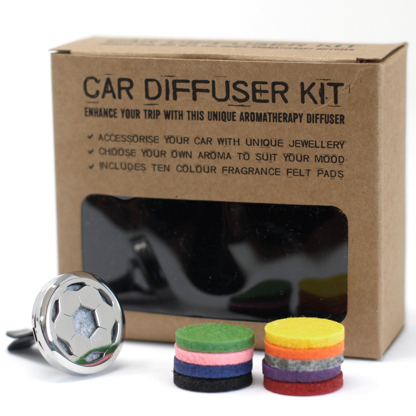 Kit diffuseur pour voiture - Football - 30 mm