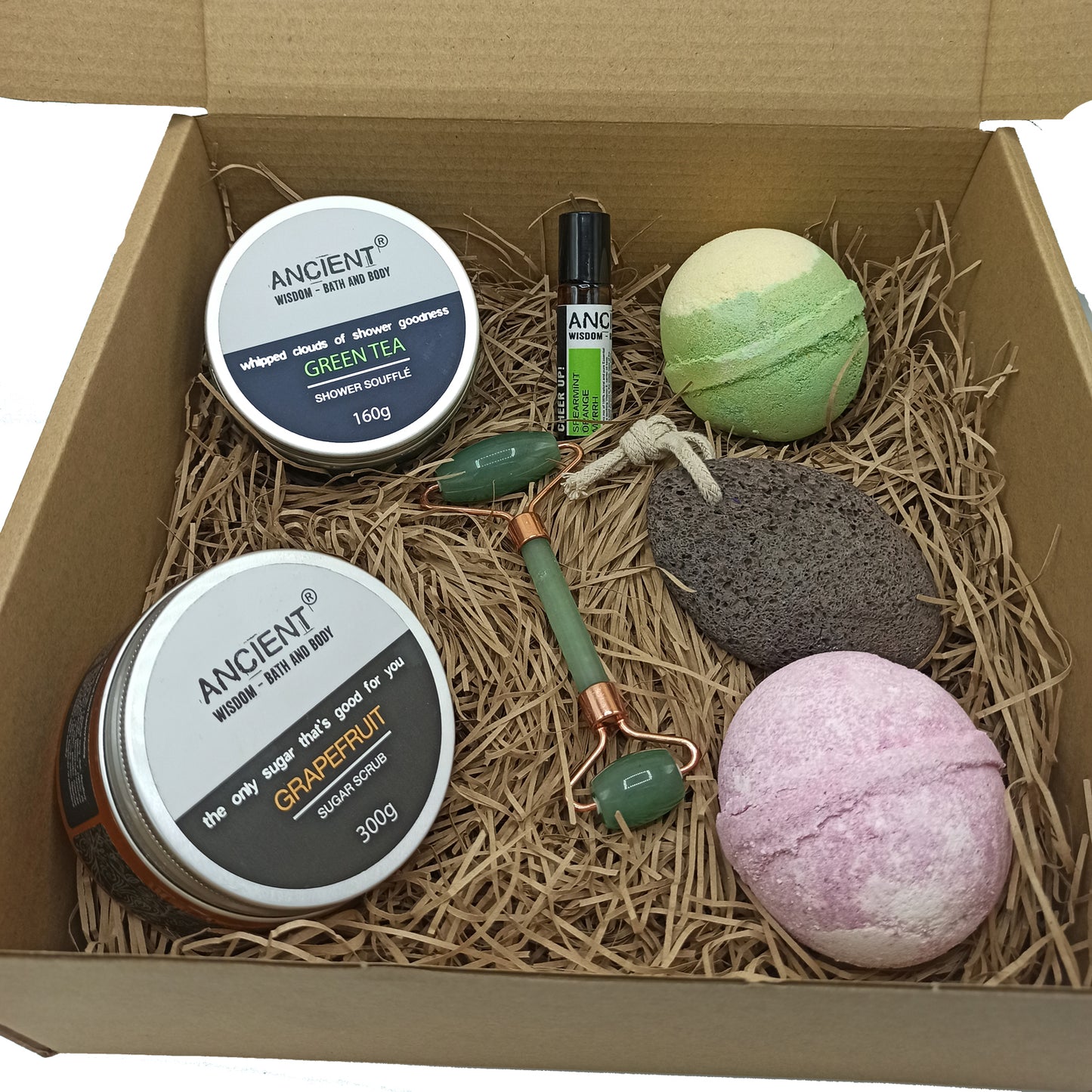 Kraft-Geschenkbox 262x262x112
