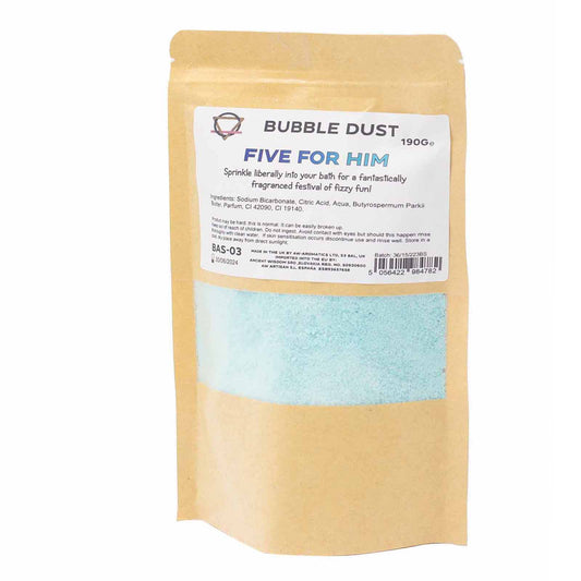 Poudre de bain Five for Him 190 g