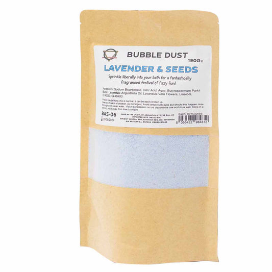 Poudre de bain à la lavande et aux graines 190 g