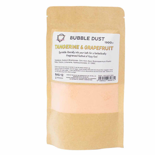Poudre de bain à la mandarine et au pamplemousse 190 g