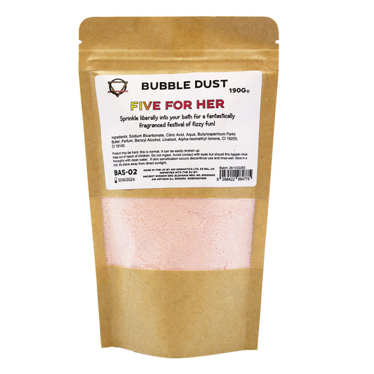 Poudre de bain Five for Her 190 g