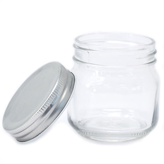 Bocal en verre - avec couvercle