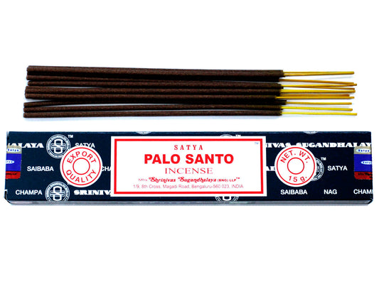 Bâtonnets d'encens Satya 15 g - Palo Santo