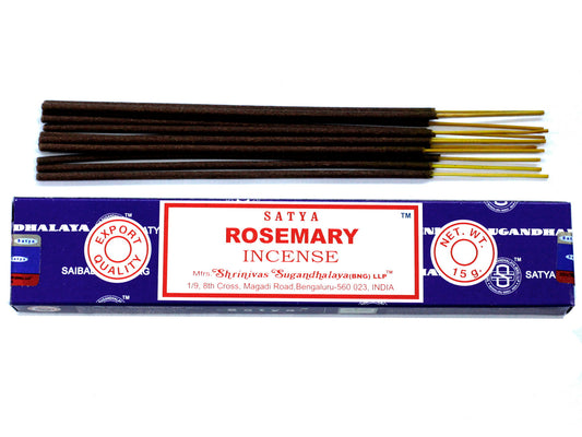 Bâtonnets d'encens Satya 15 g - Romarin