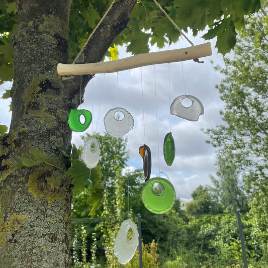 Carillon en verre recyclé - Assortiment