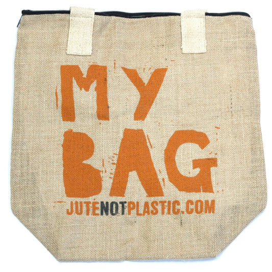 Sac en jute écologique - Mon sac - (4 modèles assortis)
