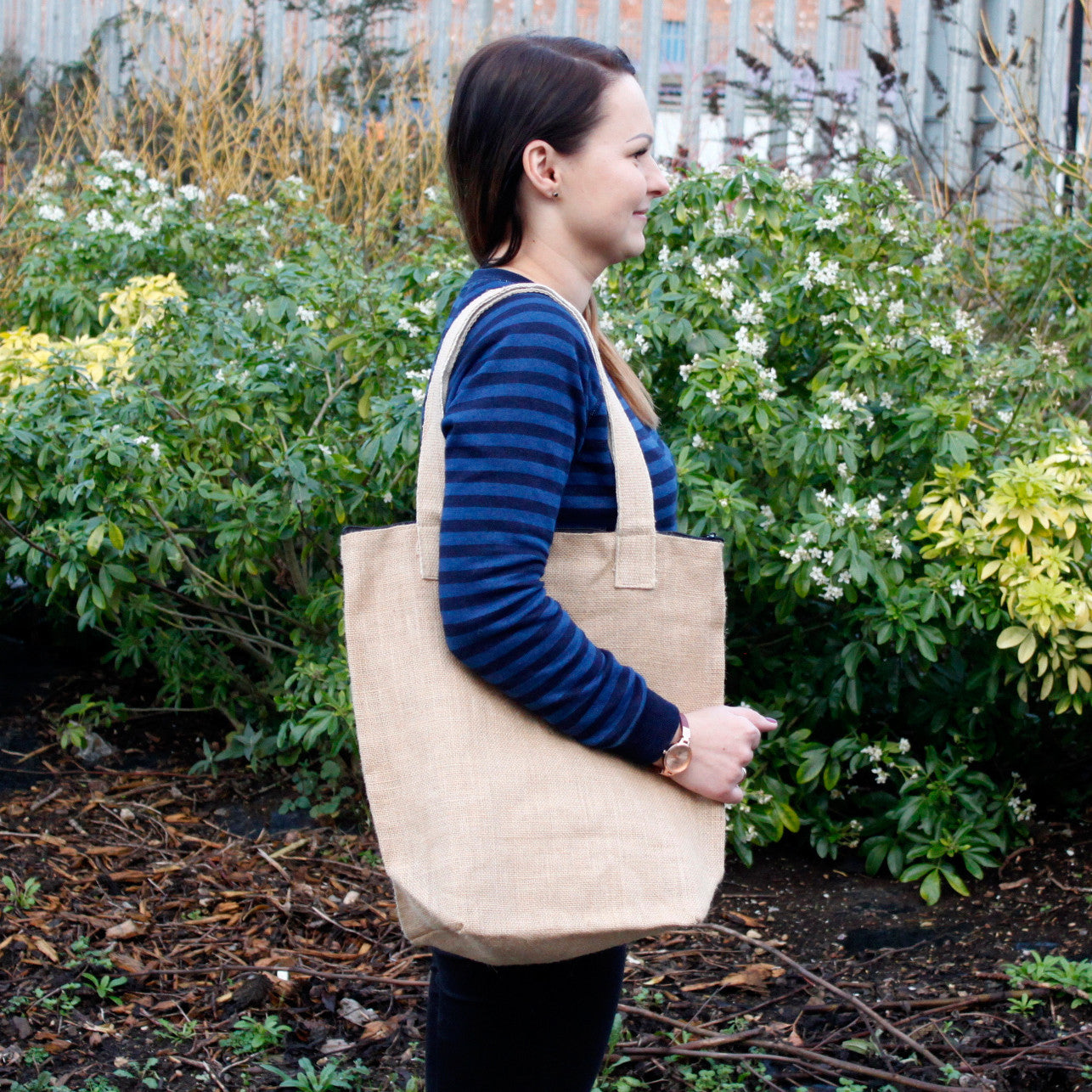 Sac en jute écologique - No Design