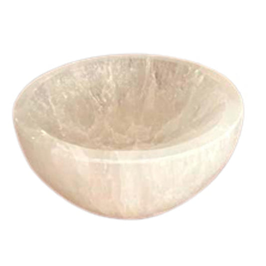 Bol rond en sélénite - 8 cm