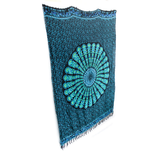 Sarongs classiques Peacock Mandela