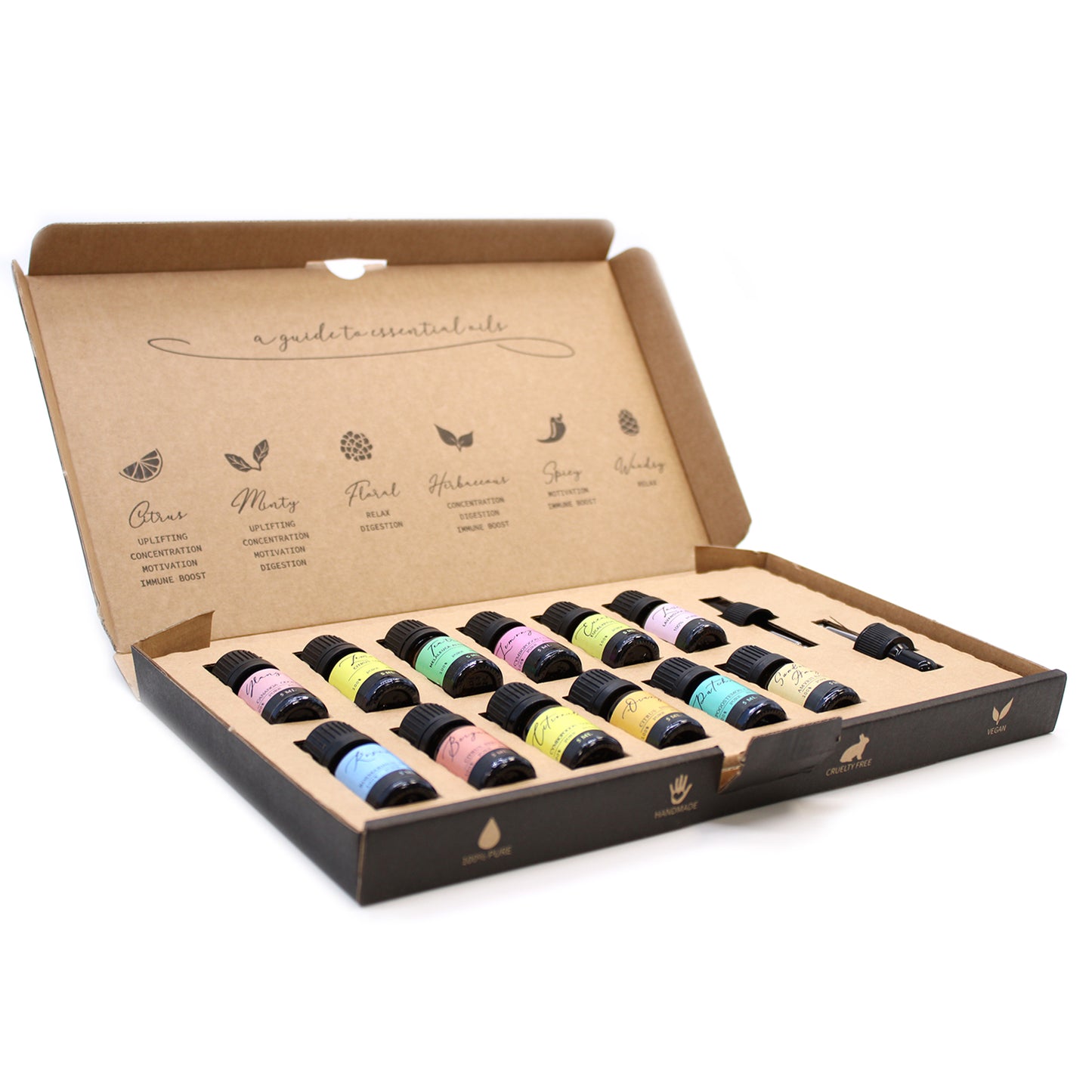 Coffret d'aromathérapie essentiel - Top 12
