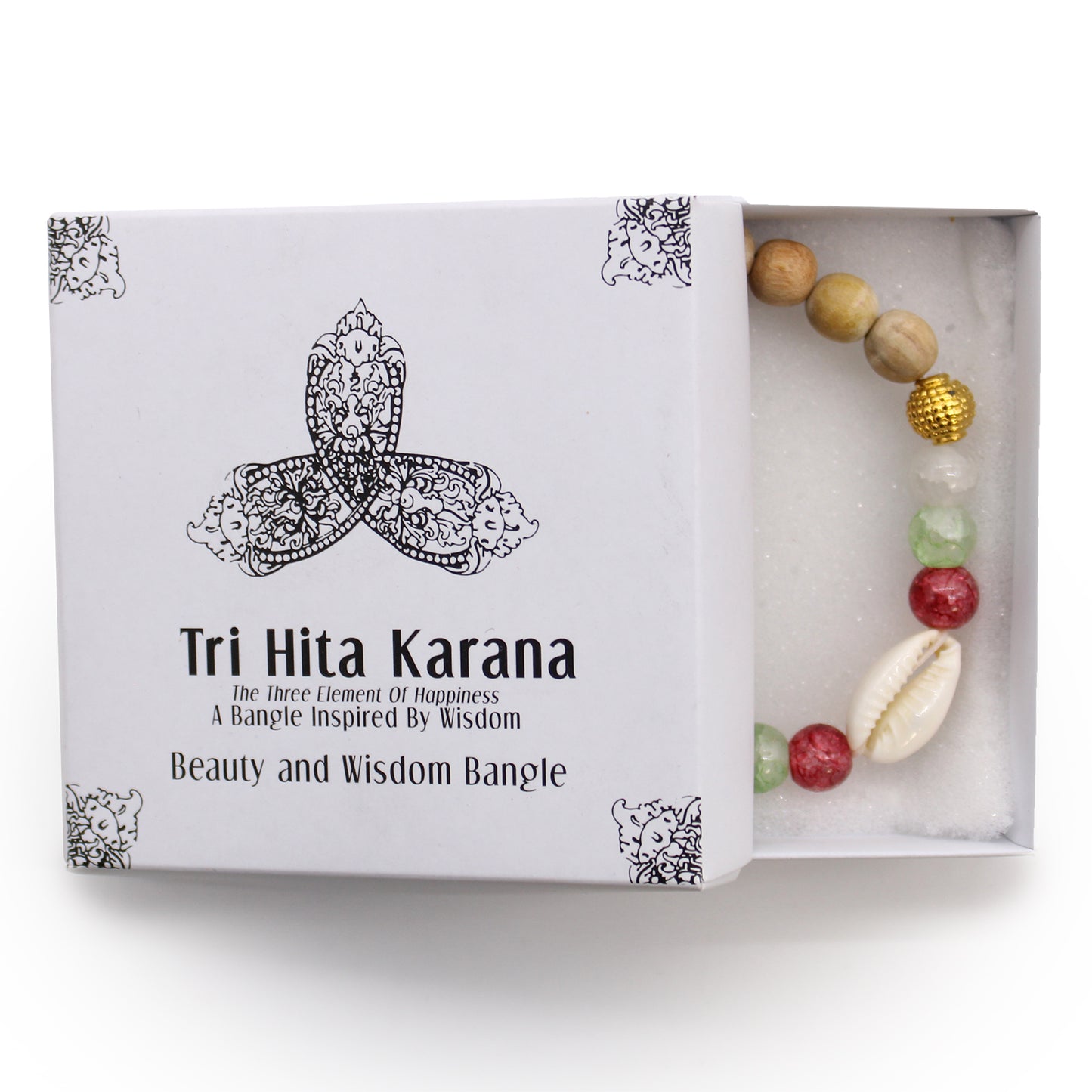 Tri Hita Karana Armreif – Schönheit und Weisheit