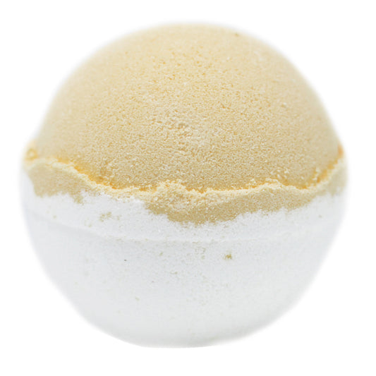 3 bombes de bain au citron meringué - Blanc et jaune