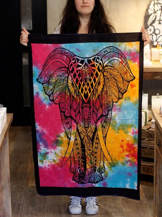 Décoration murale en coton - Éléphant