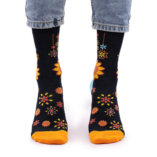 Hop Hare Socken (41-46) - Mandala Blumen