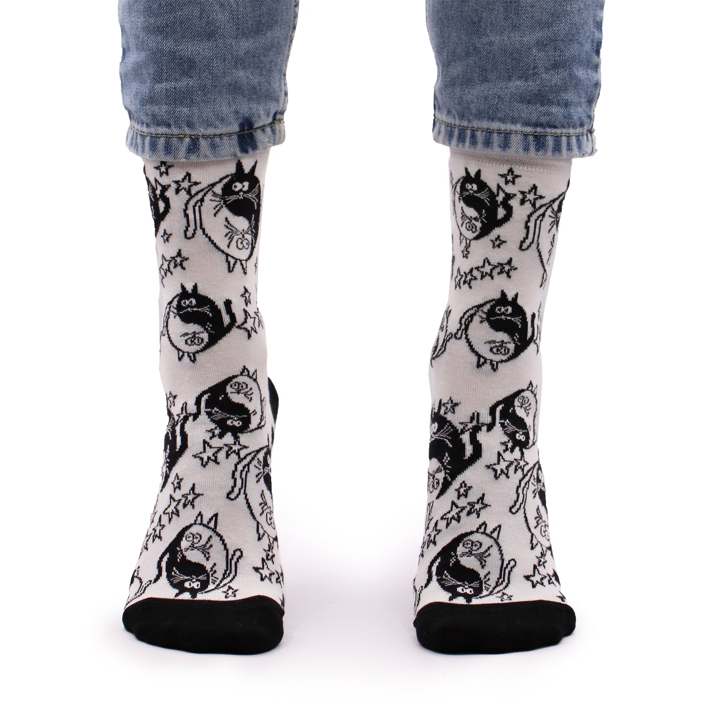 Hop Hare Bambussocken (S/M) - Ying Yang