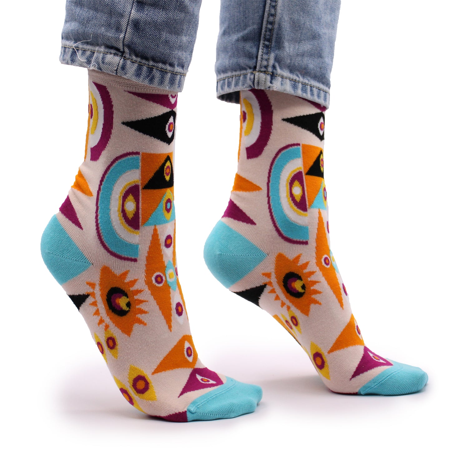 Hop Hare Socken (41-46) - Psychedelic Eye