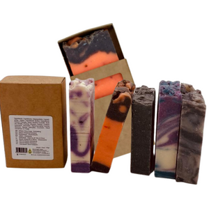 Savon à la lavande et à l'huile d'olive pure en boîte individuelle - 100 g