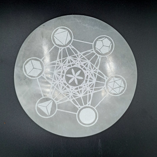Grande assiette de charge 18 cm - Géométrie sacrée