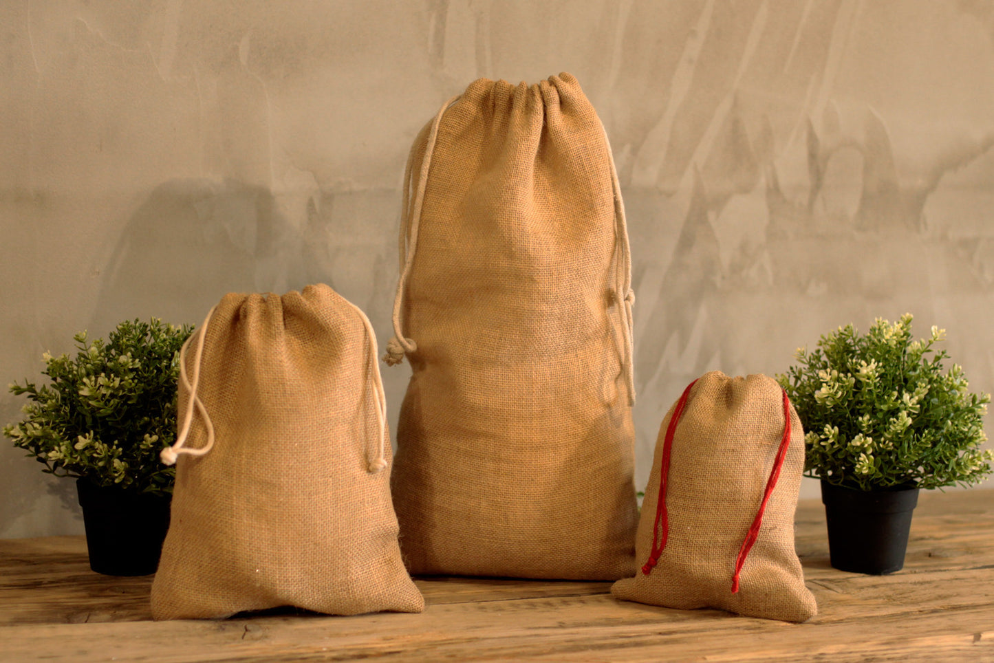 Grand sac en jute - 300x400mm