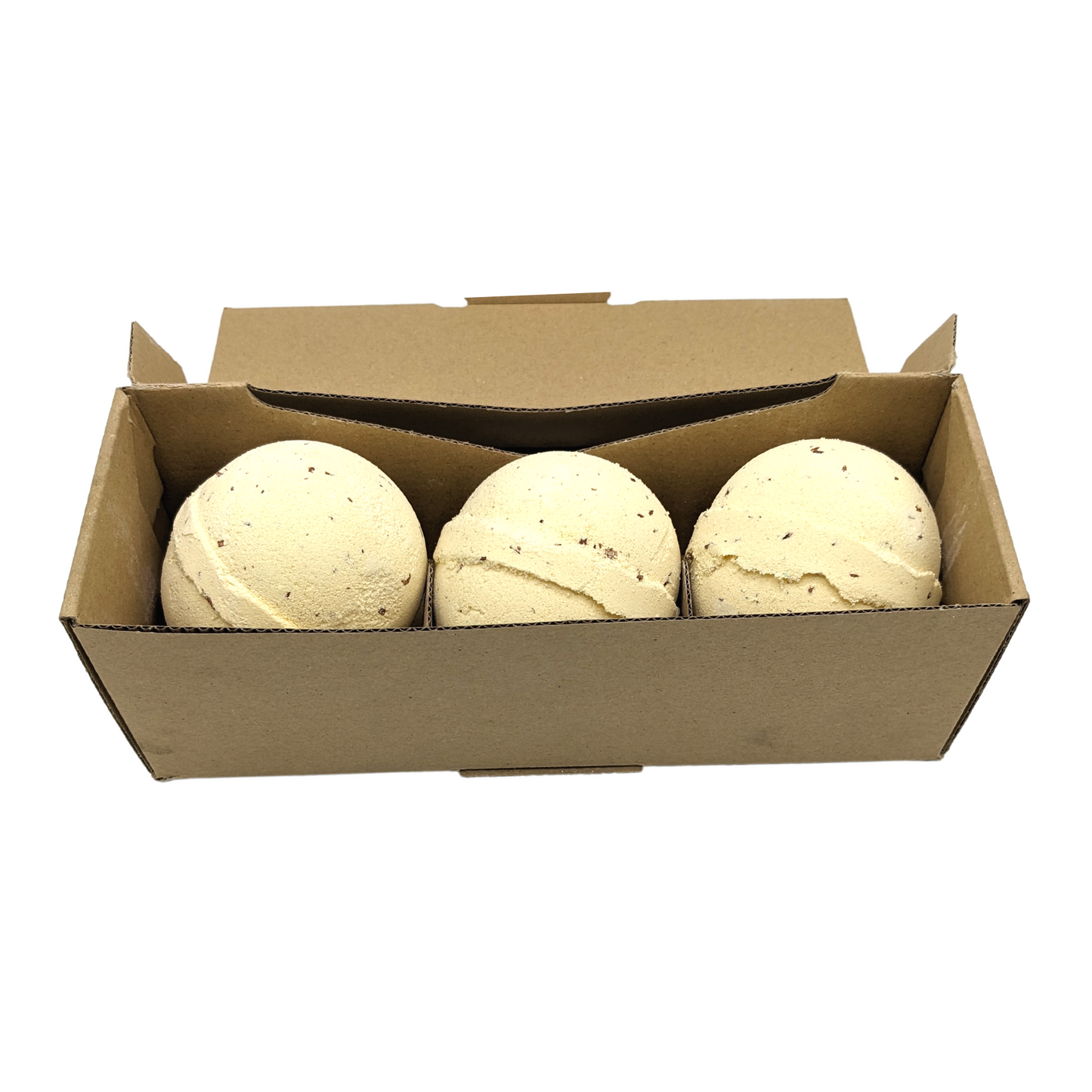3 bombes de bain Banana Cake - Jaune